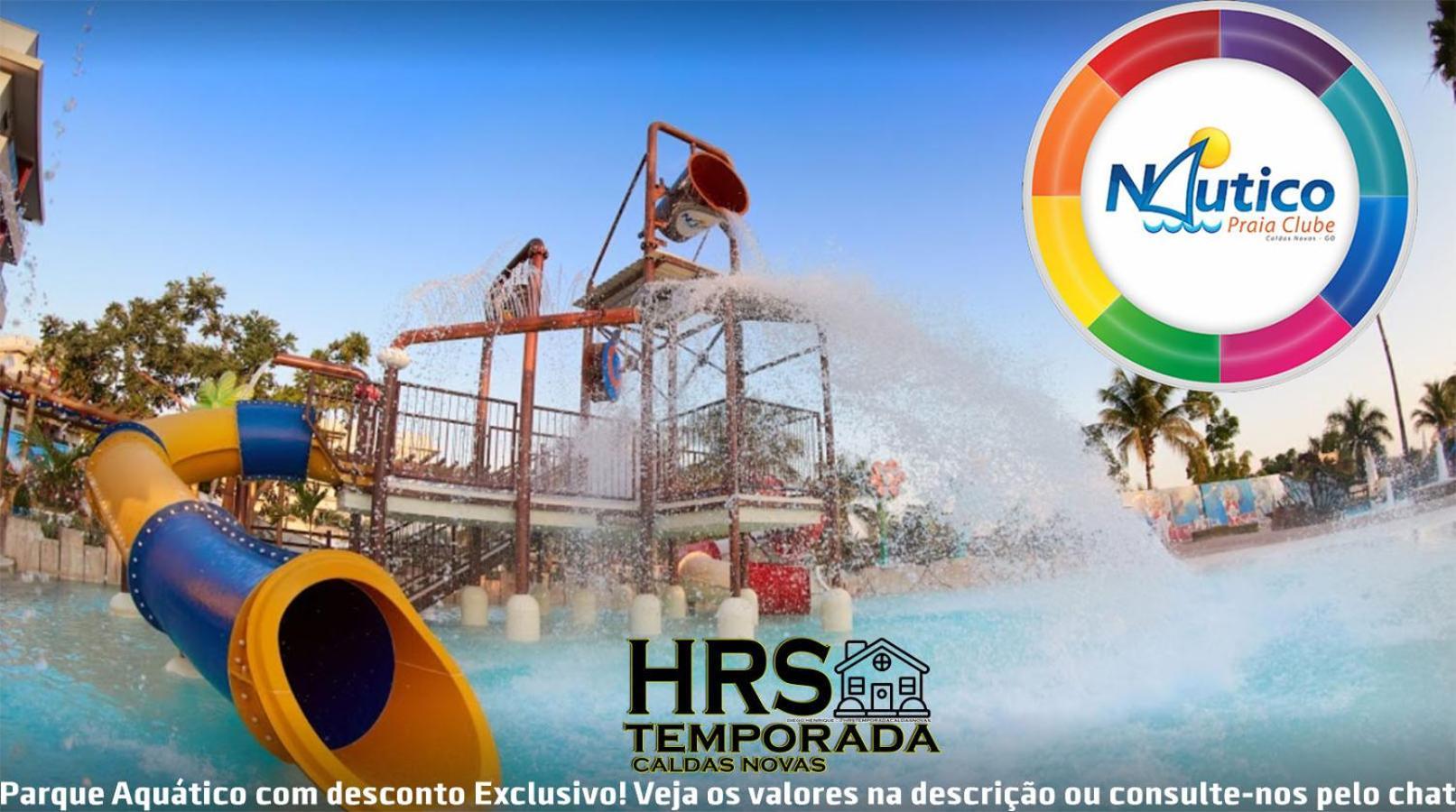 Hotel De Luxo Em Caldas Novas Com Ingressos Com Valor Exclusivo Nos Clubes Hot Park, Lagoa Termas, Waterpark, E Nautico!!! ภายนอก รูปภาพ