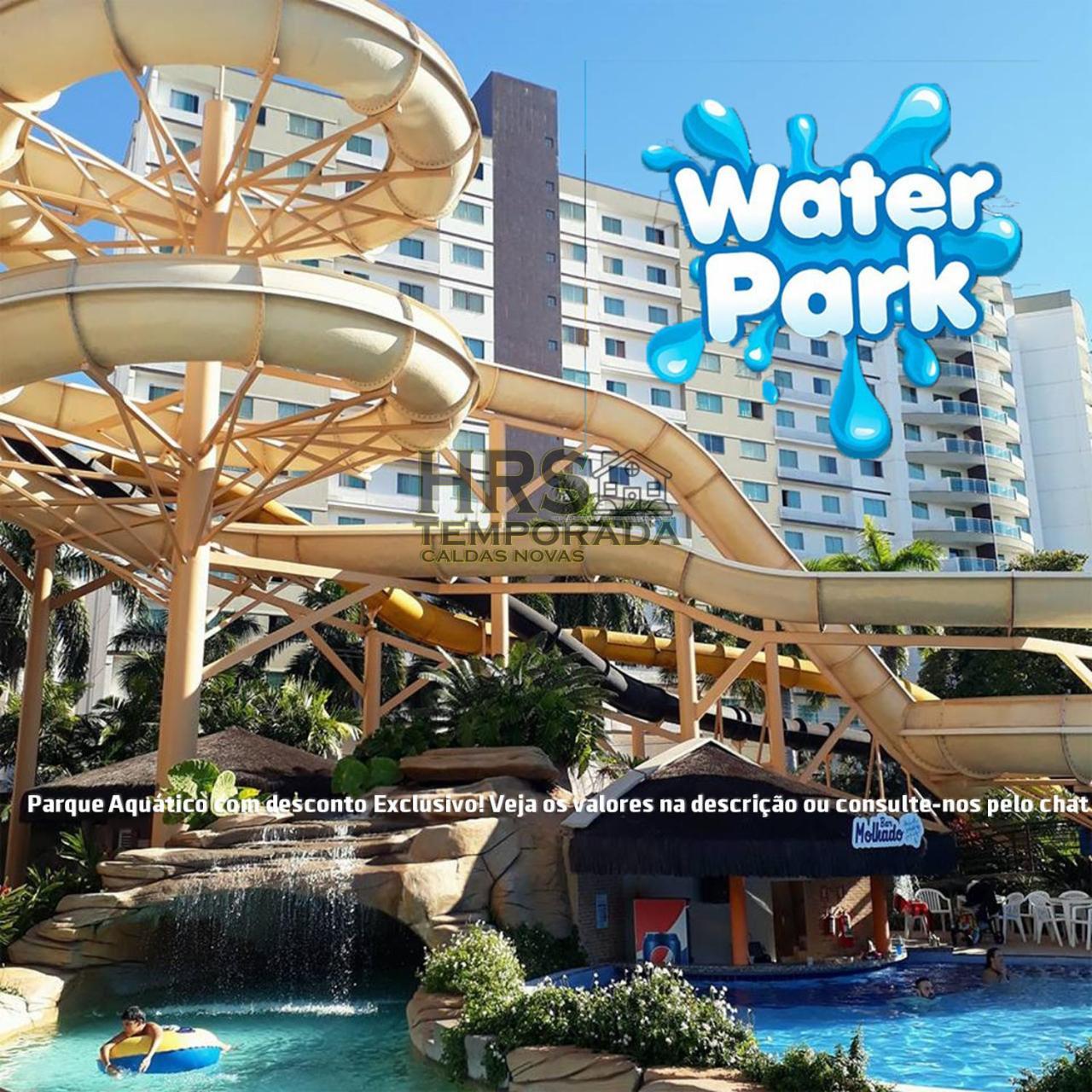 Hotel De Luxo Em Caldas Novas Com Ingressos Com Valor Exclusivo Nos Clubes Hot Park, Lagoa Termas, Waterpark, E Nautico!!! ภายนอก รูปภาพ