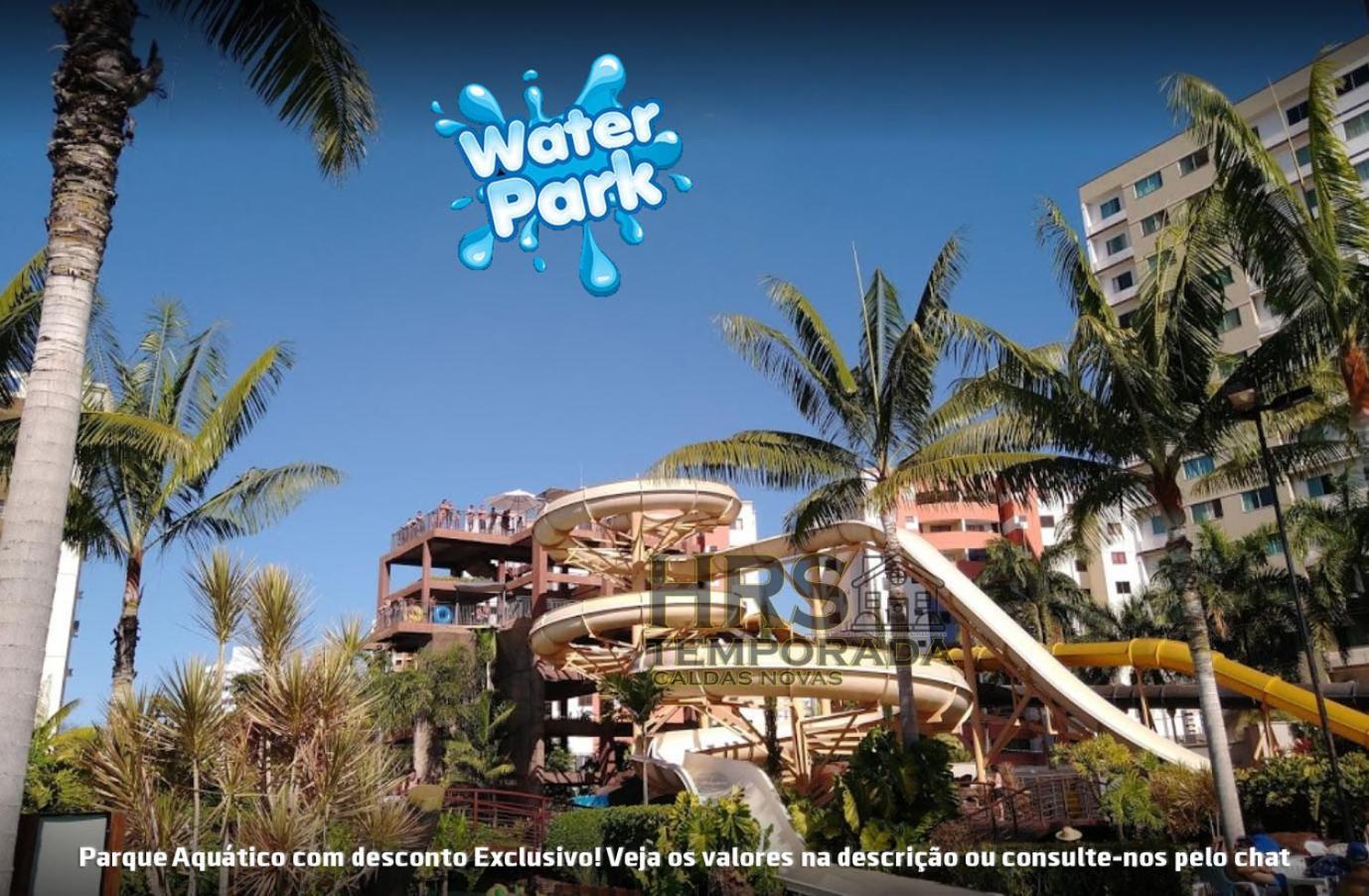 Hotel De Luxo Em Caldas Novas Com Ingressos Com Valor Exclusivo Nos Clubes Hot Park, Lagoa Termas, Waterpark, E Nautico!!! ภายนอก รูปภาพ